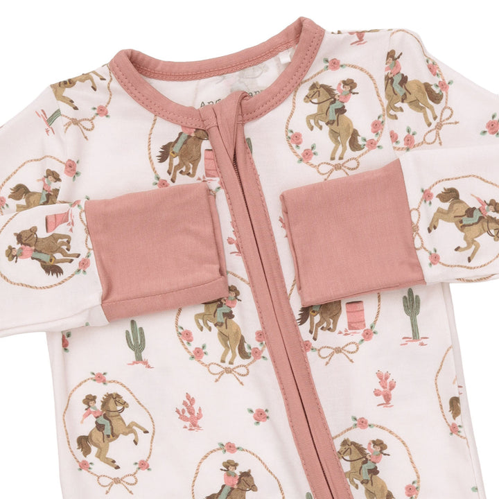Angel Dear Cowgirl Cameos Convertible Romper