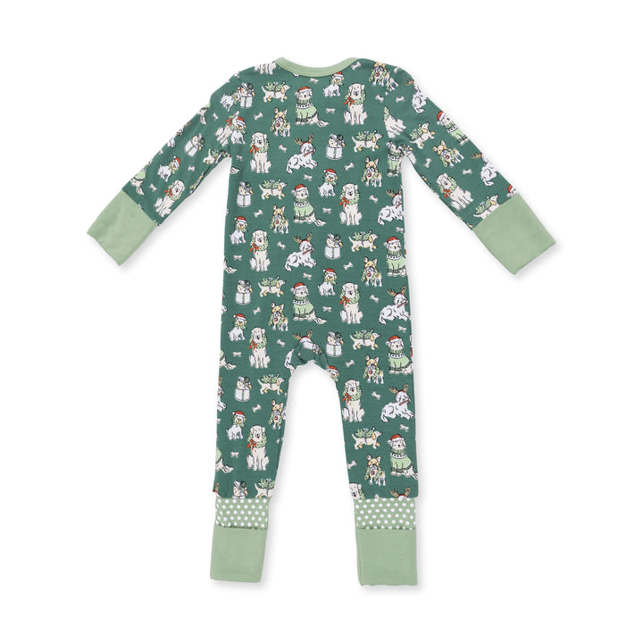 Angel Dear Christmas Dogs Uni Convertible Romper