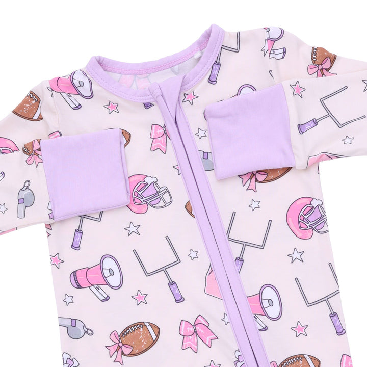 Angel Dear Football Cheer Convertible Romper