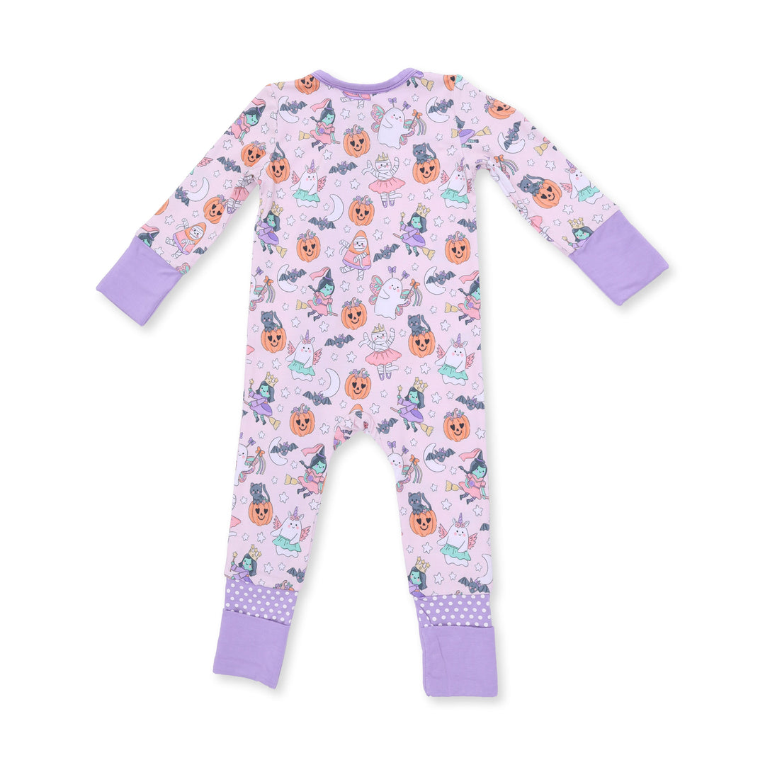 Angel Dear Halloween Monster Dress Up Pink Convertible Romper