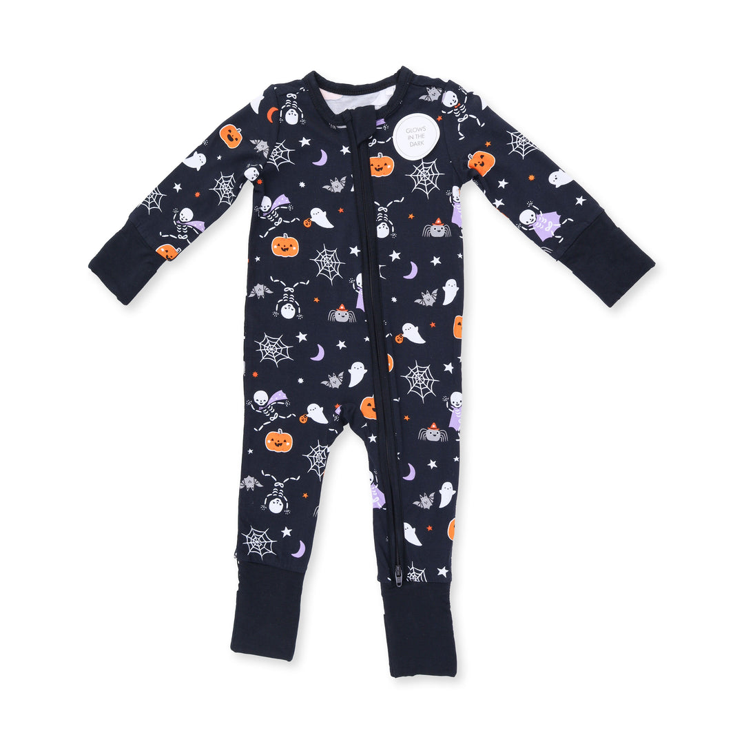 Angel Dear Halloween Skeleton Buddies Glow in the Dark Convertible Romper
