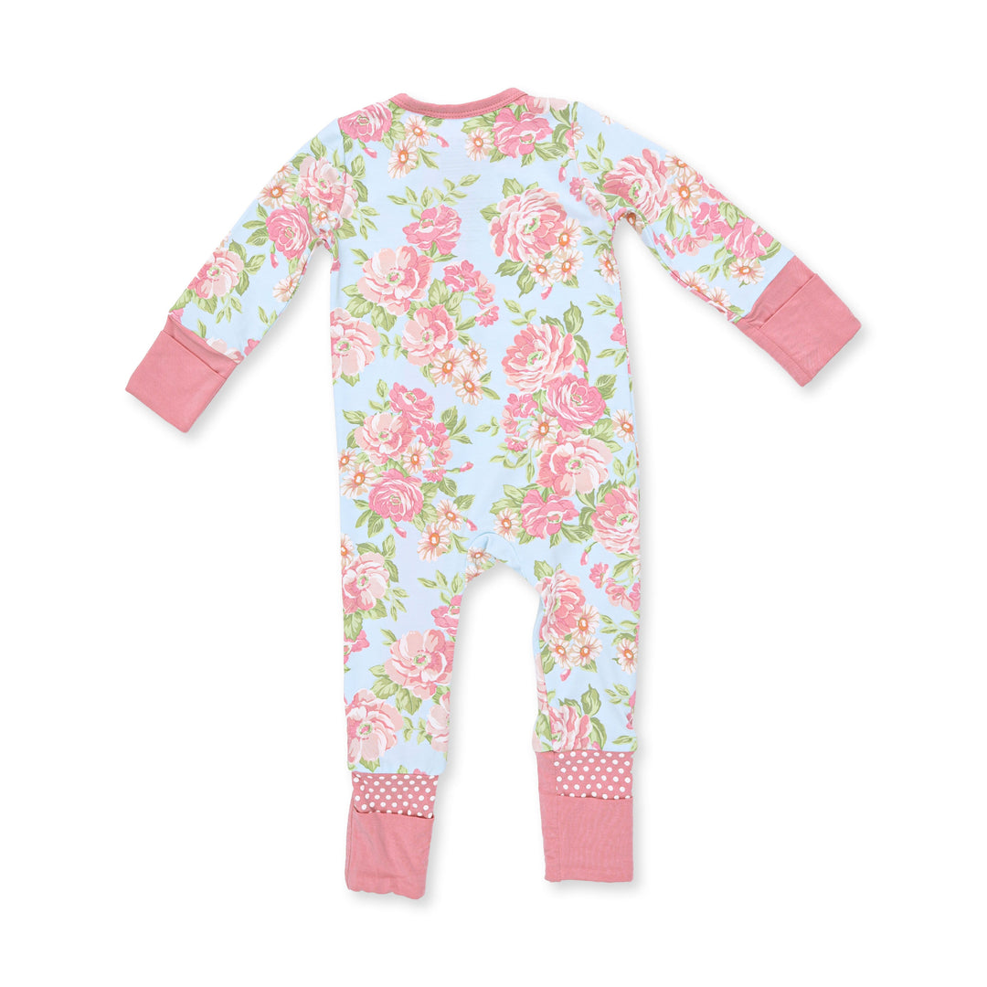 Angel Dear Angeline Floral Convertible Romper