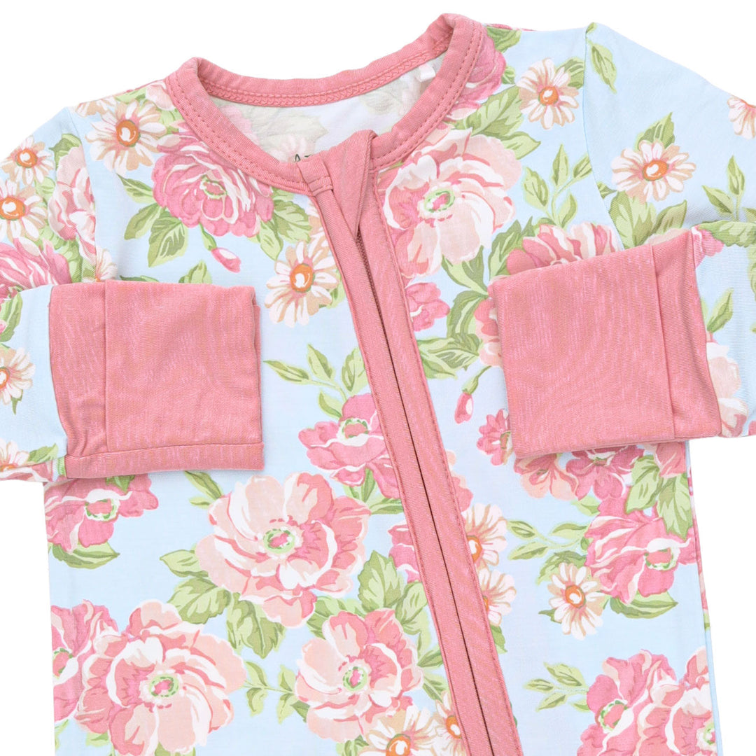 Angel Dear Angeline Floral Convertible Romper