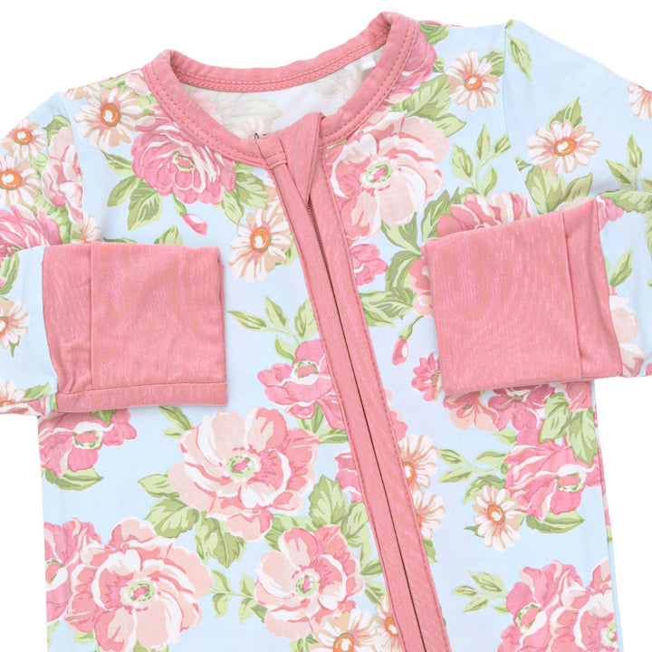 Angel Dear Angeline Floral Convertible Romper
