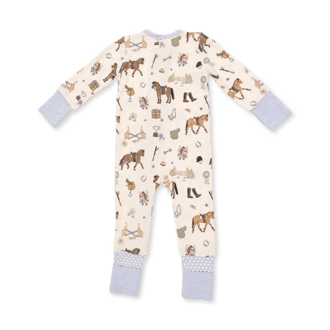 Angel Dear Pretty Equestrian Convertible Romper