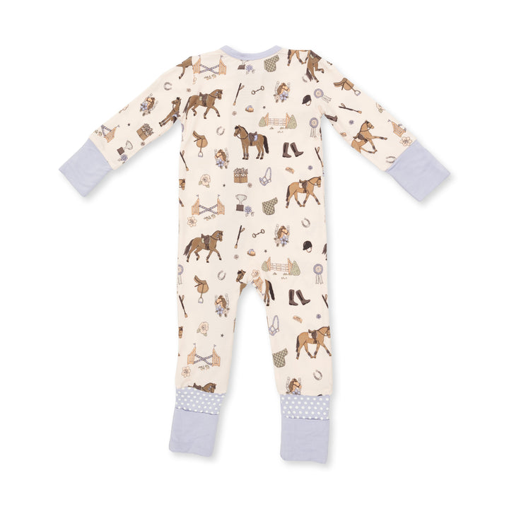 Angel Dear Pretty Equestrian Convertible Romper