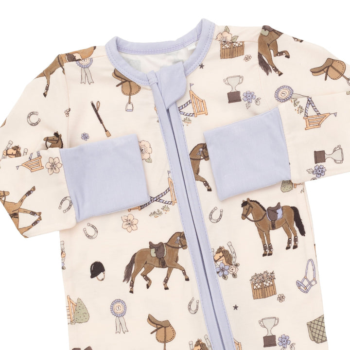 Angel Dear Pretty Equestrian Convertible Romper