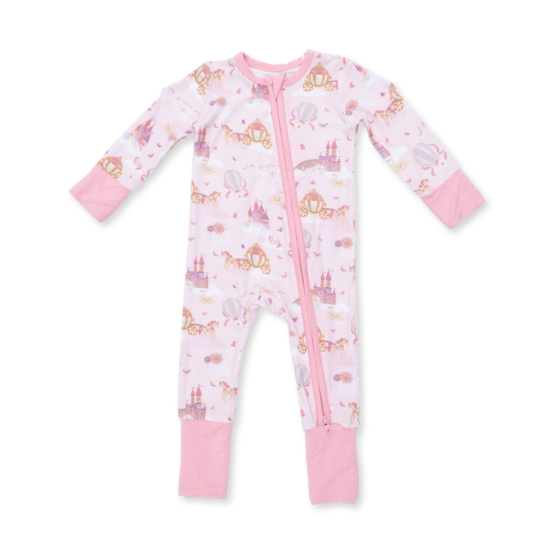 Angel Dear Princess Unicorns & Castle Convertible Romper