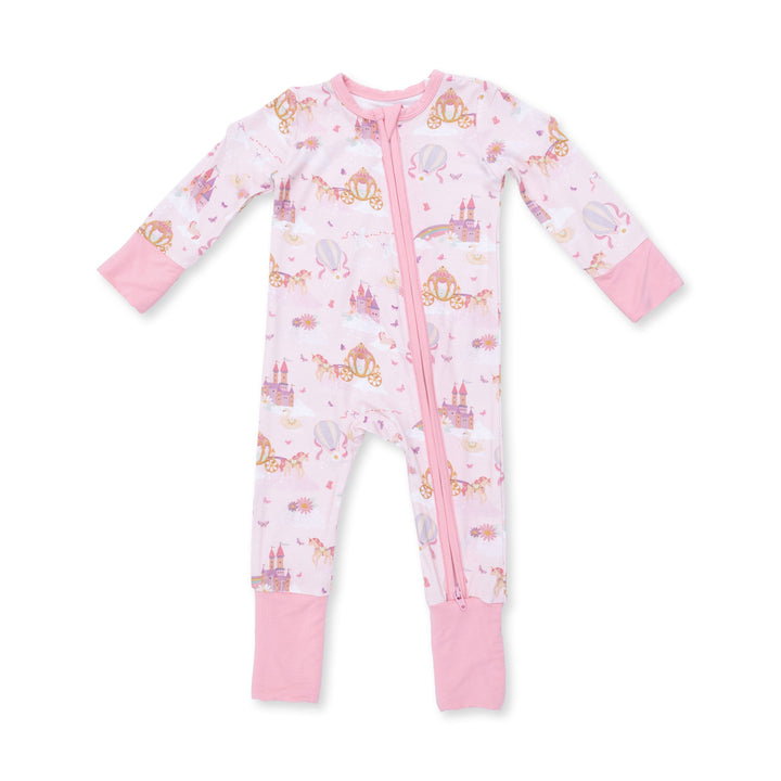 Angel Dear Princess Unicorns & Castle Convertible Romper