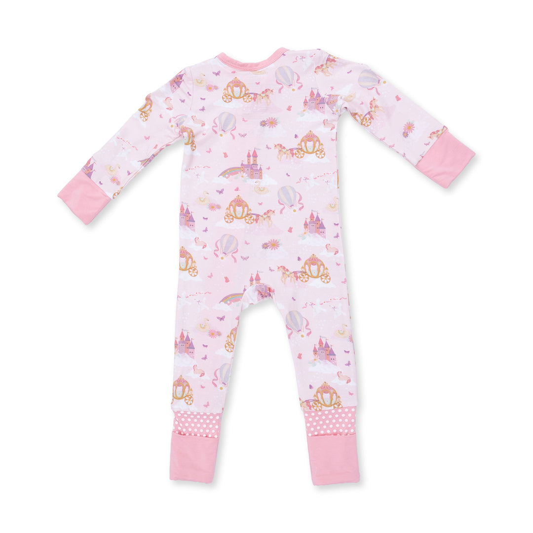 Angel Dear Princess Unicorns & Castle Convertible Romper