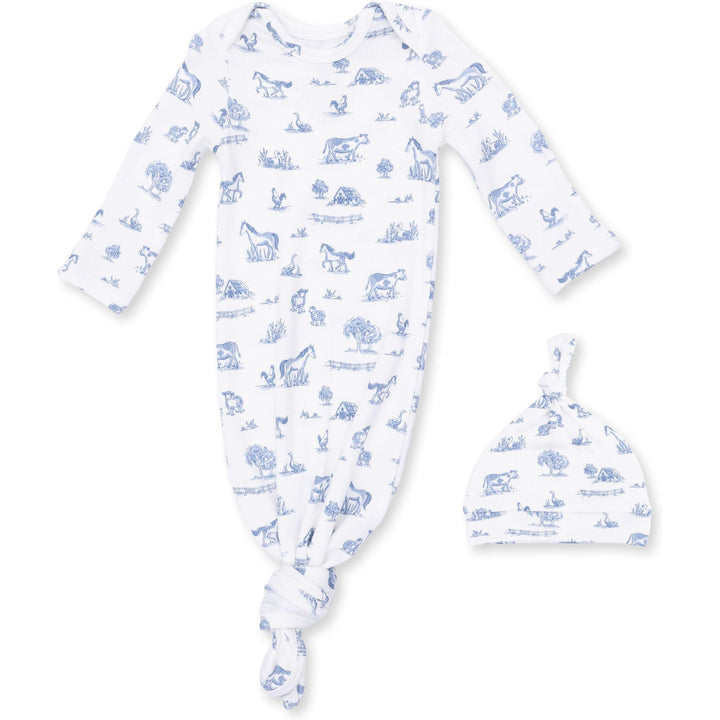 Angel Dear Farm Friends Knotted Gown & Knotted Hat