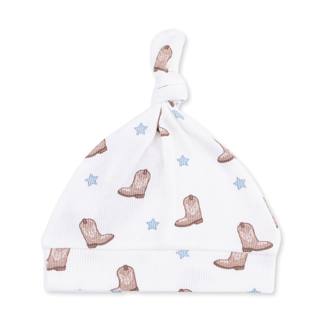 Angel Dear Mini Cowboy Boots Knotted Gown & Knotted Hat