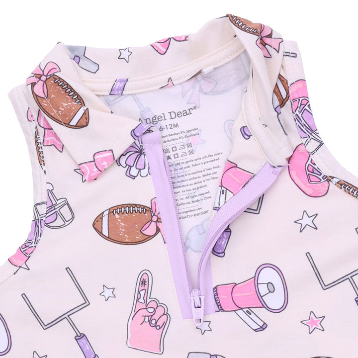 Angel Dear Football Cheer Polo Tennis Dress with Cartwheel Short