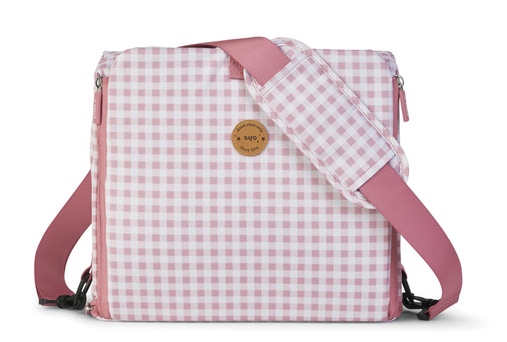 Portable High Chair - Pink Vichy
