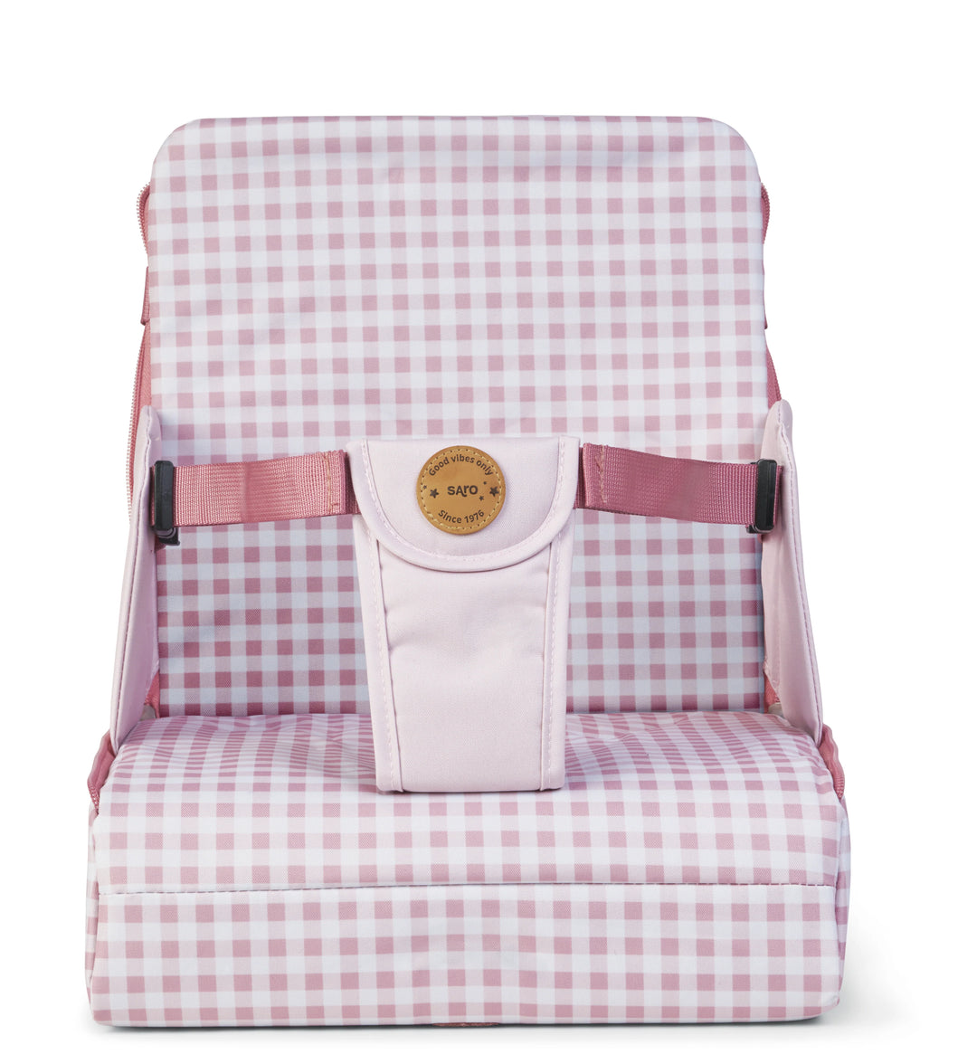 Portable High Chair - Pink Vichy