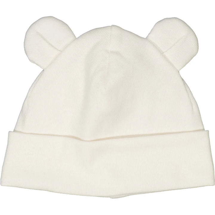 Rib Bear Beanie - Balsam Cream