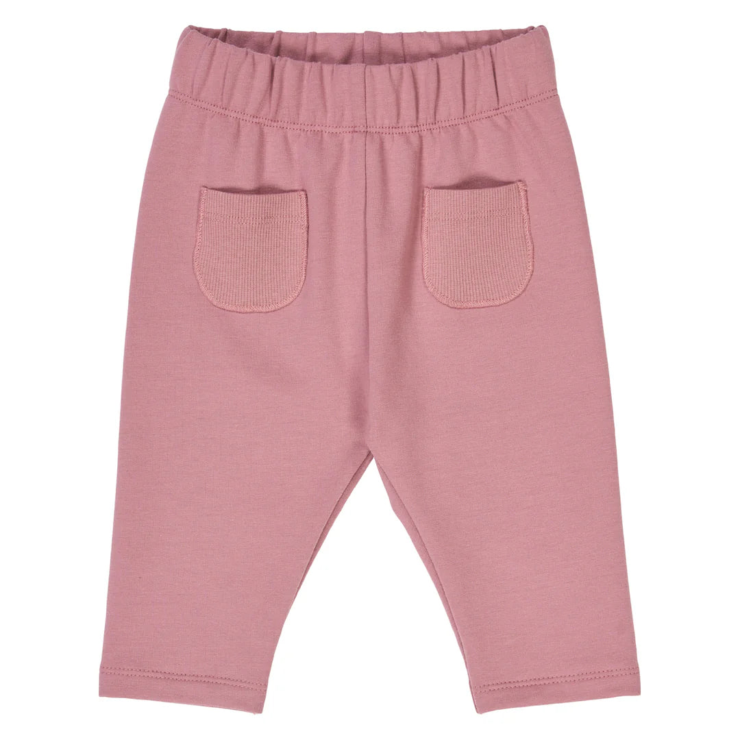 Cozy Me Frill Sweat Set - Nostalgia Rose