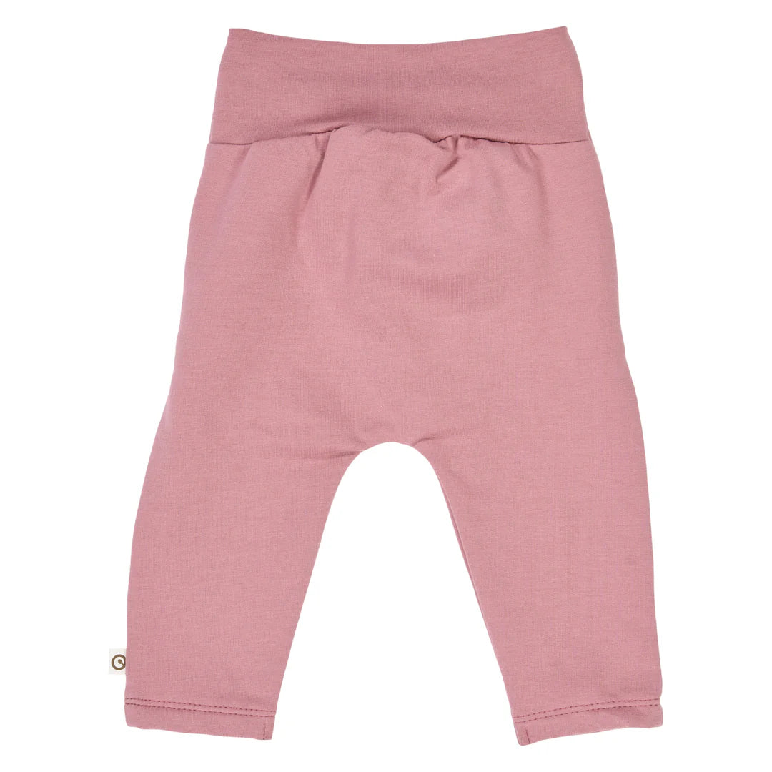 Cozy Me Bow Pants - Nostalgia Rose