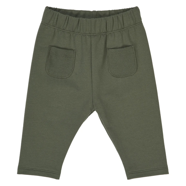 Cozy Me Pocket Sweat Set - Deep Green