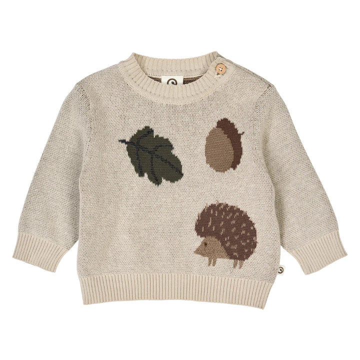 Acorn Knit Sweater - Oak