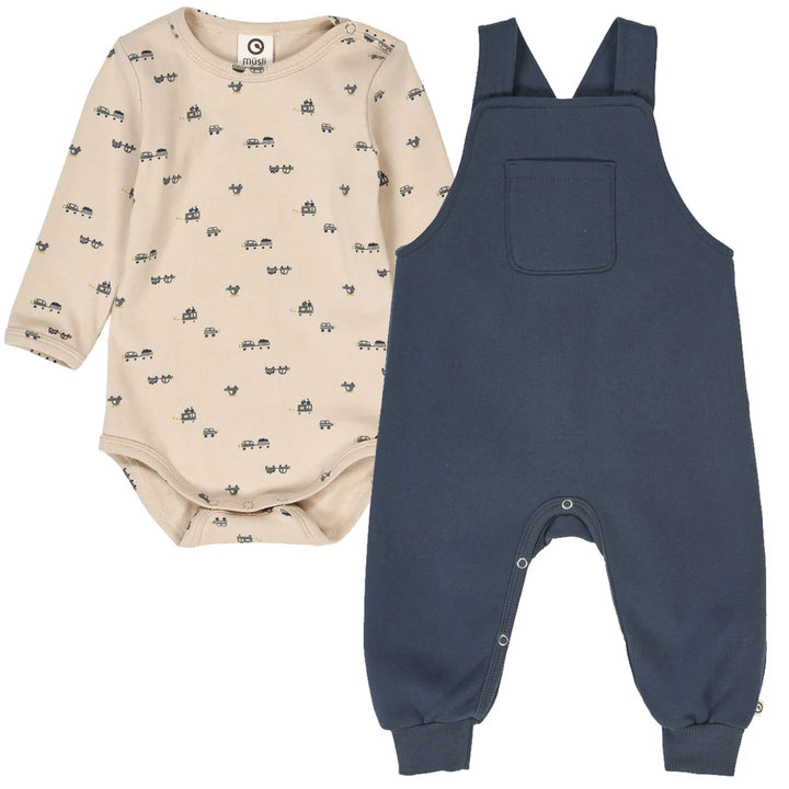Auto Overall Set - Oak/Moss/Blue