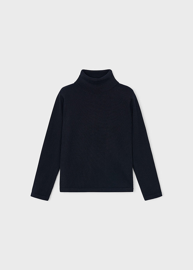 Knitting Turtleneck | Black 313