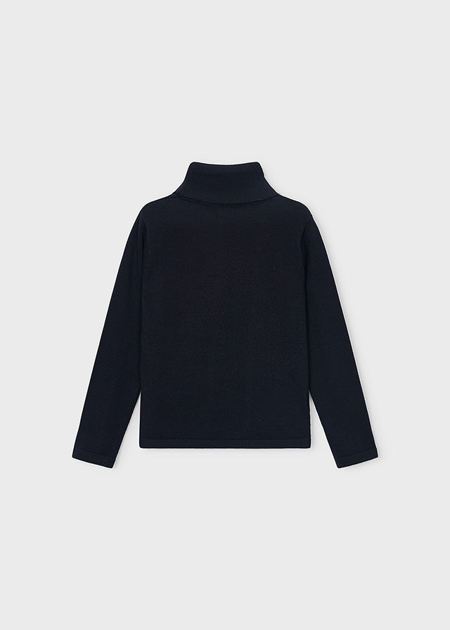 Knitting Turtleneck | Black 313