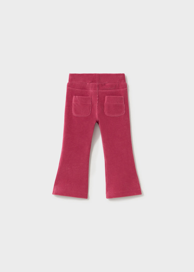 Basic Cord Knit Trousers | Petal #514