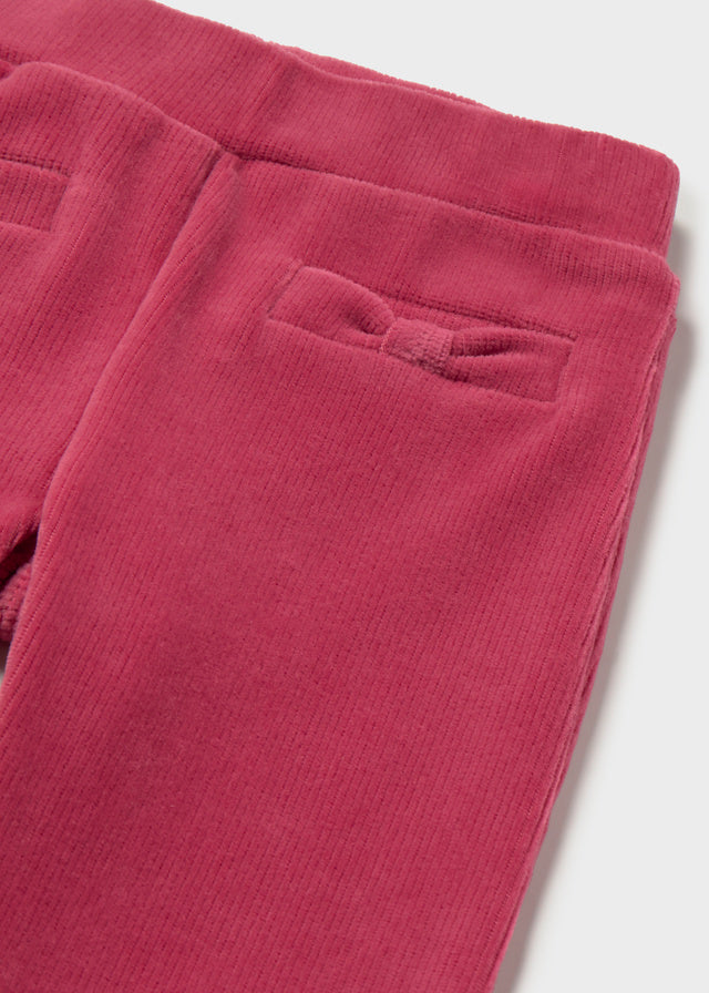 Basic Cord Knit Trousers | Petal #514