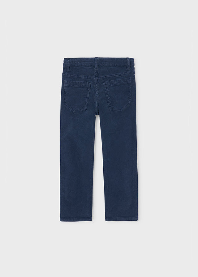 Basic Cord Trousers | Blue #571