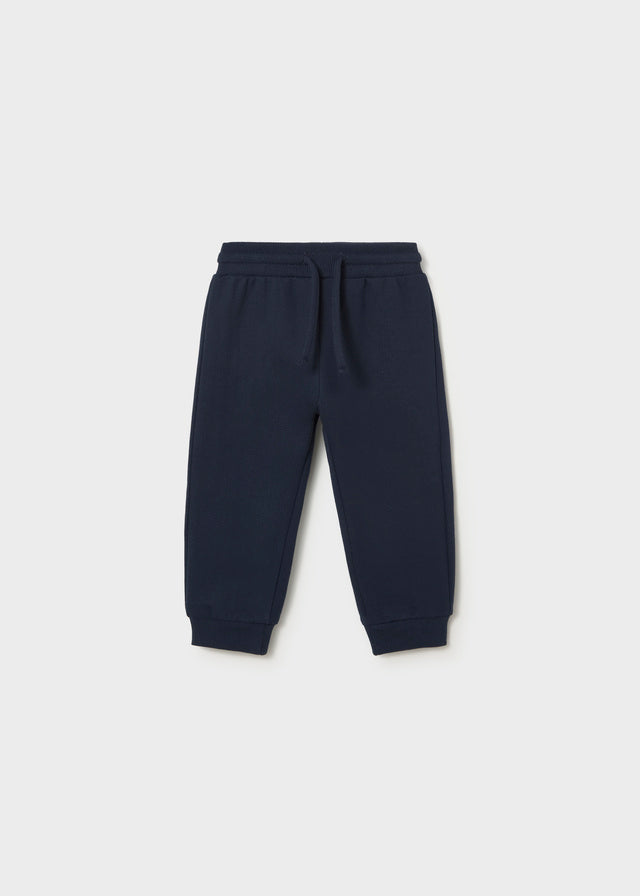 Cuffed Fleece Trousers | Blue 704