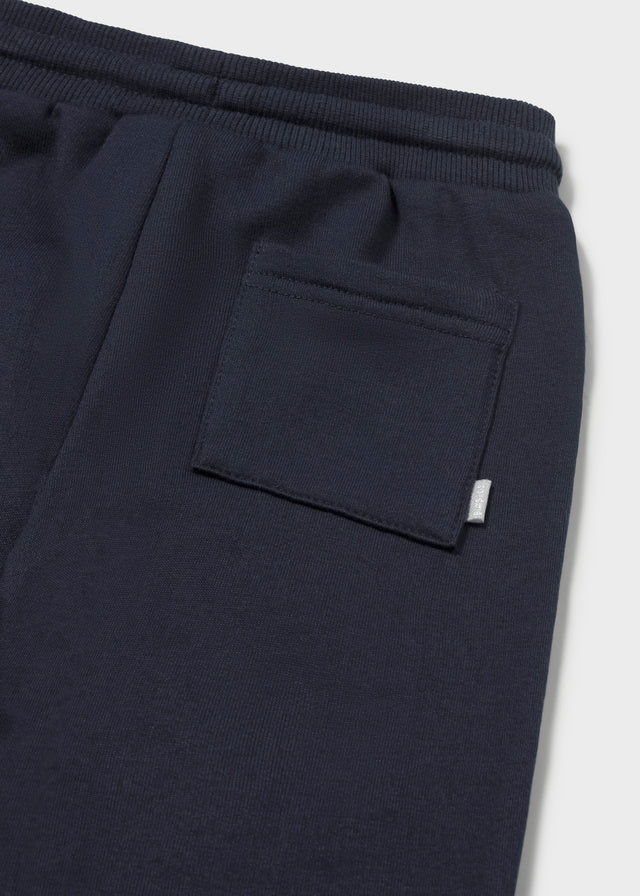 Cuffed Fleece Trousers | Blue 704