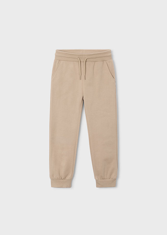 Cuffed Fleece Trousers Hazelnut 725