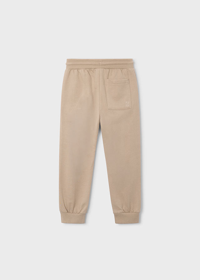 Cuffed Fleece Trousers Hazelnut 725