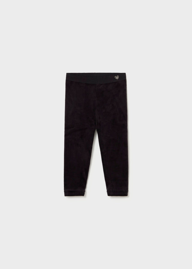 Velvet Leggings | Black #727