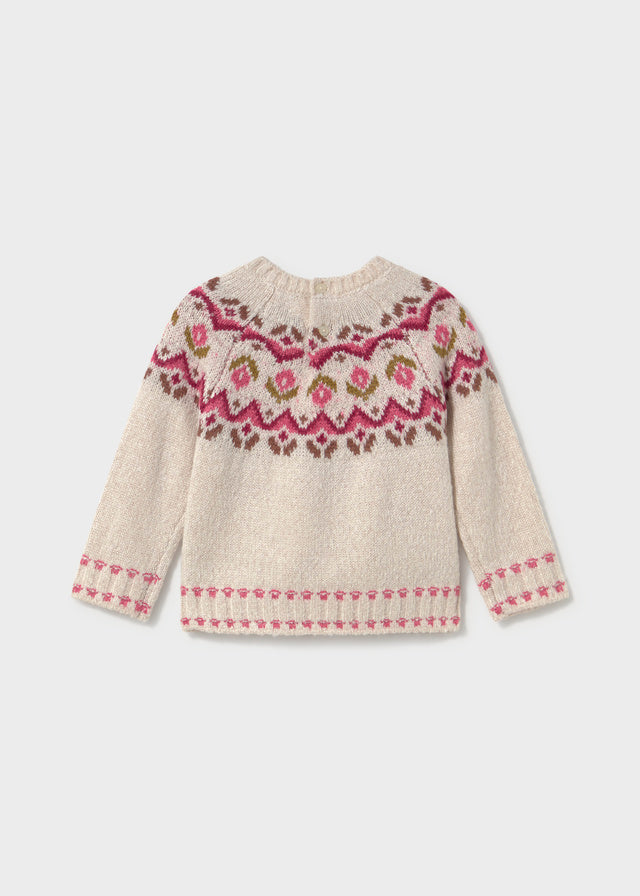 Jacquard Jumper | Milk 2384