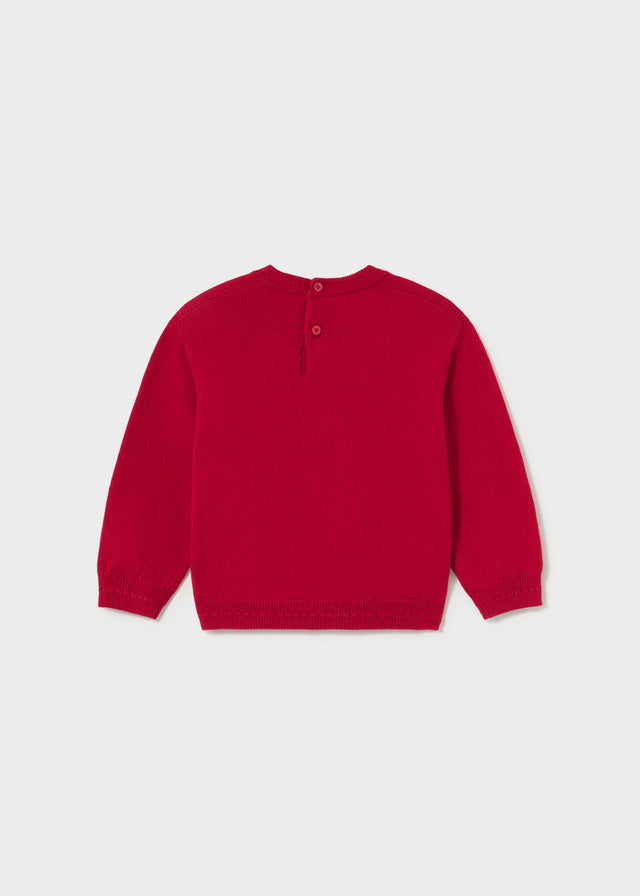 Jacquard Jumper | Red #2385