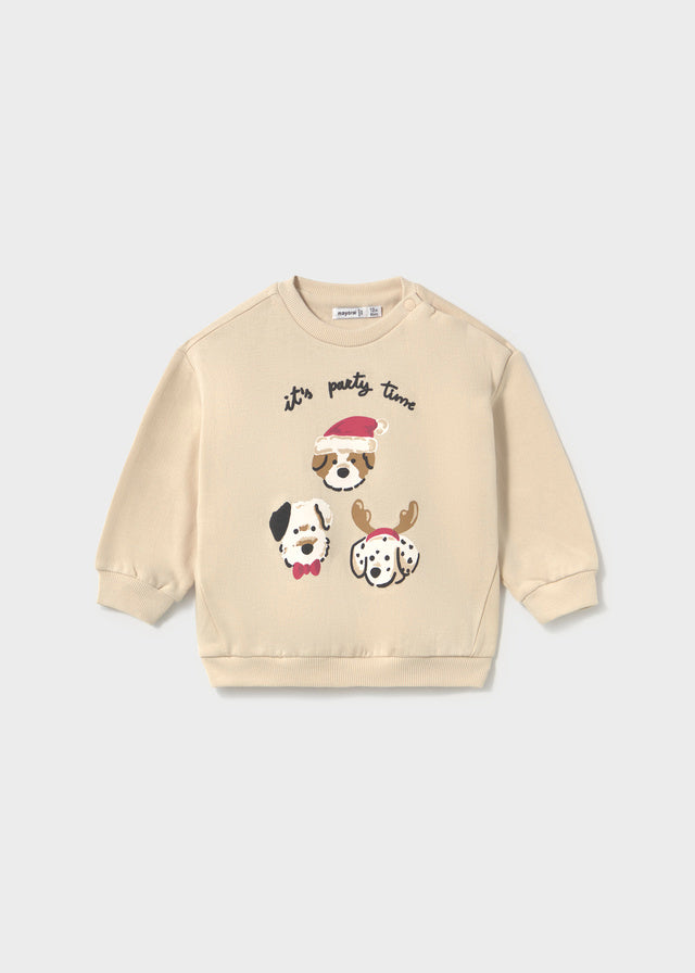 Pullover Without Hoodie | Stone #2418