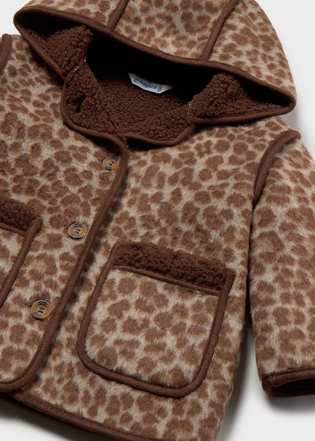 Jacquard Coat | Walnut #2434