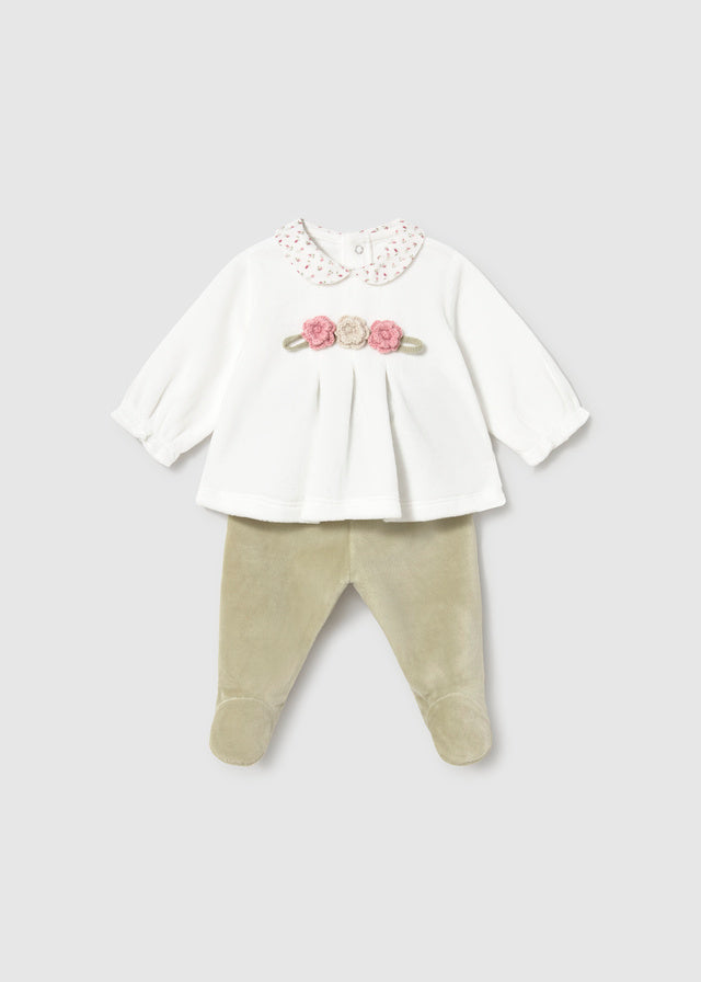 Velour Leg Warmer Set | Bayleaf #2512
