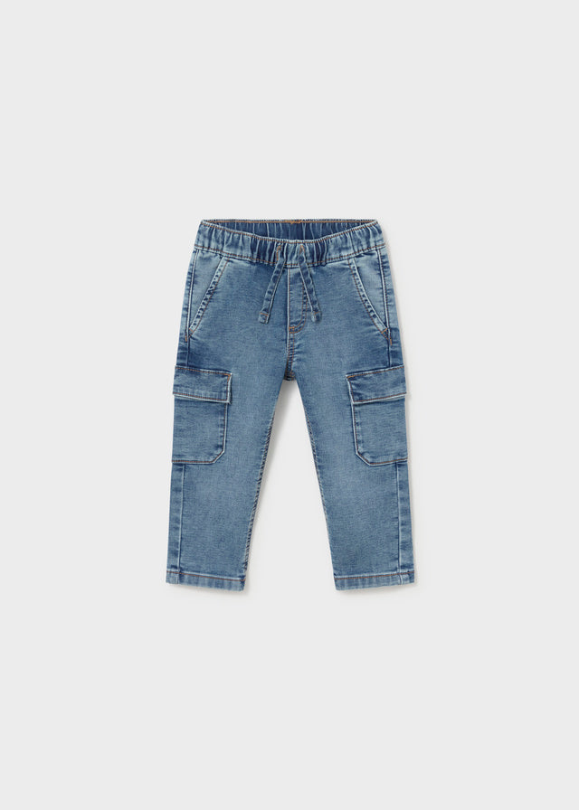 Denim Cargo Pants | 2540