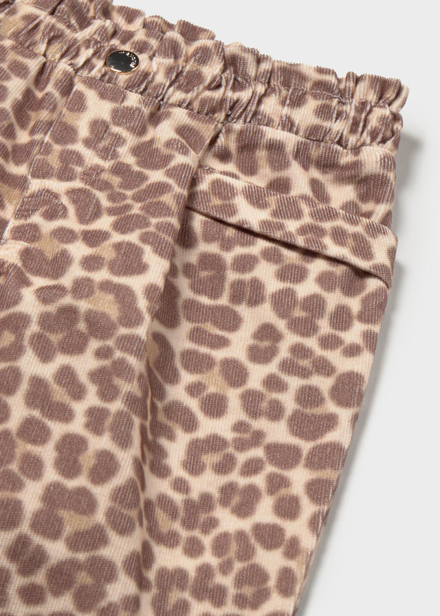 Microcord Trousers | Walnut 2553