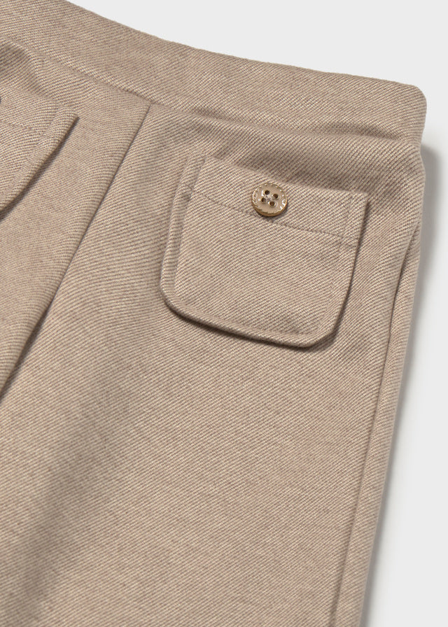 Twill Knit Trousers | 2555