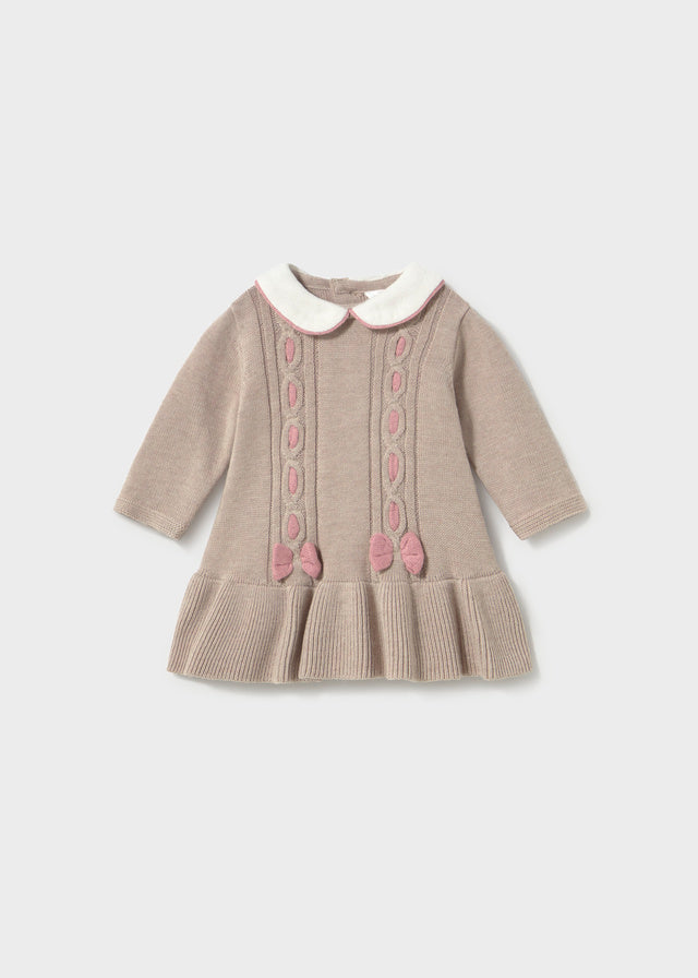 Knit Dress |Mocha 2802