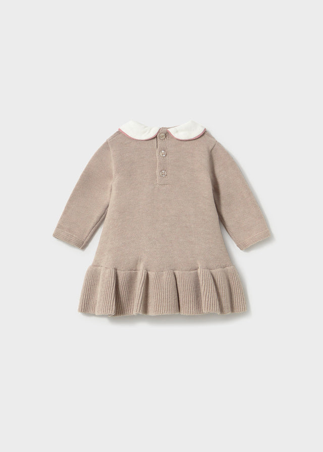 Knit Dress |Mocha 2802