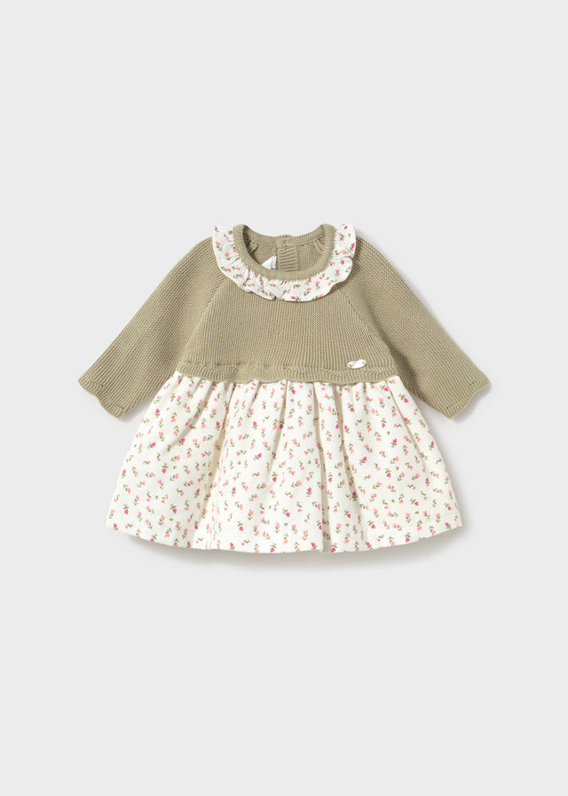 Combined Knit Dress | Bayleaf 2805