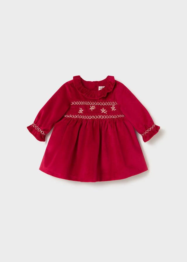 Velvet Dress | Red 2807