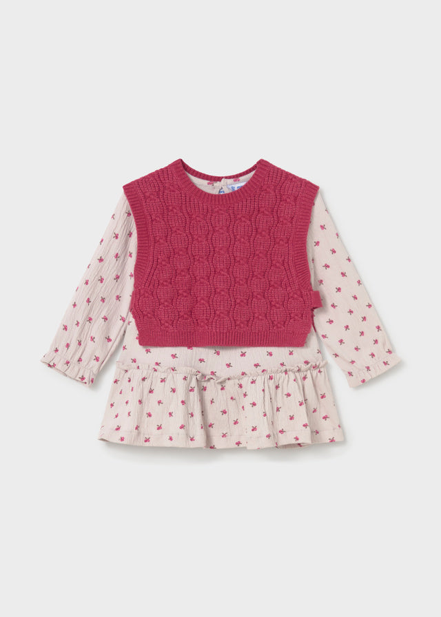 Knitted Vest Dress | #2943