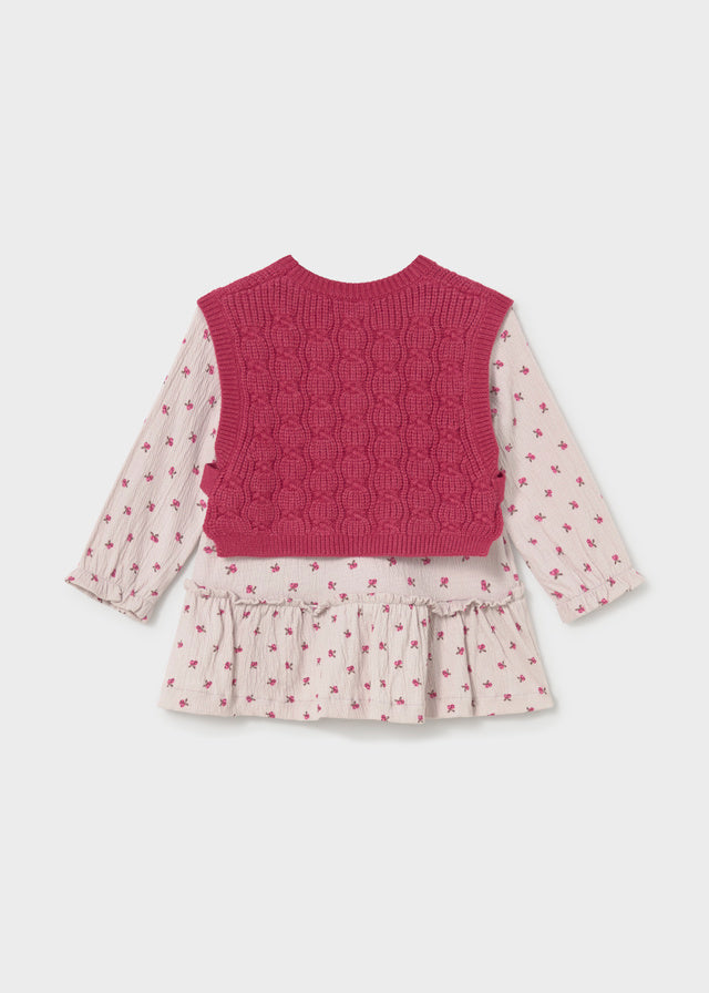 Knitted Vest Dress | #2943