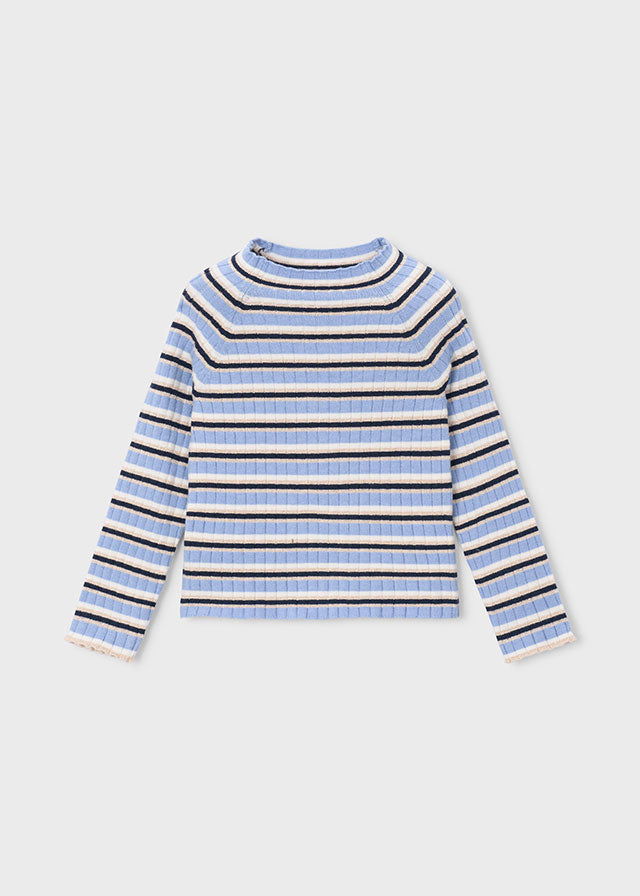 Knit Mockneck | Sky Mix 4026